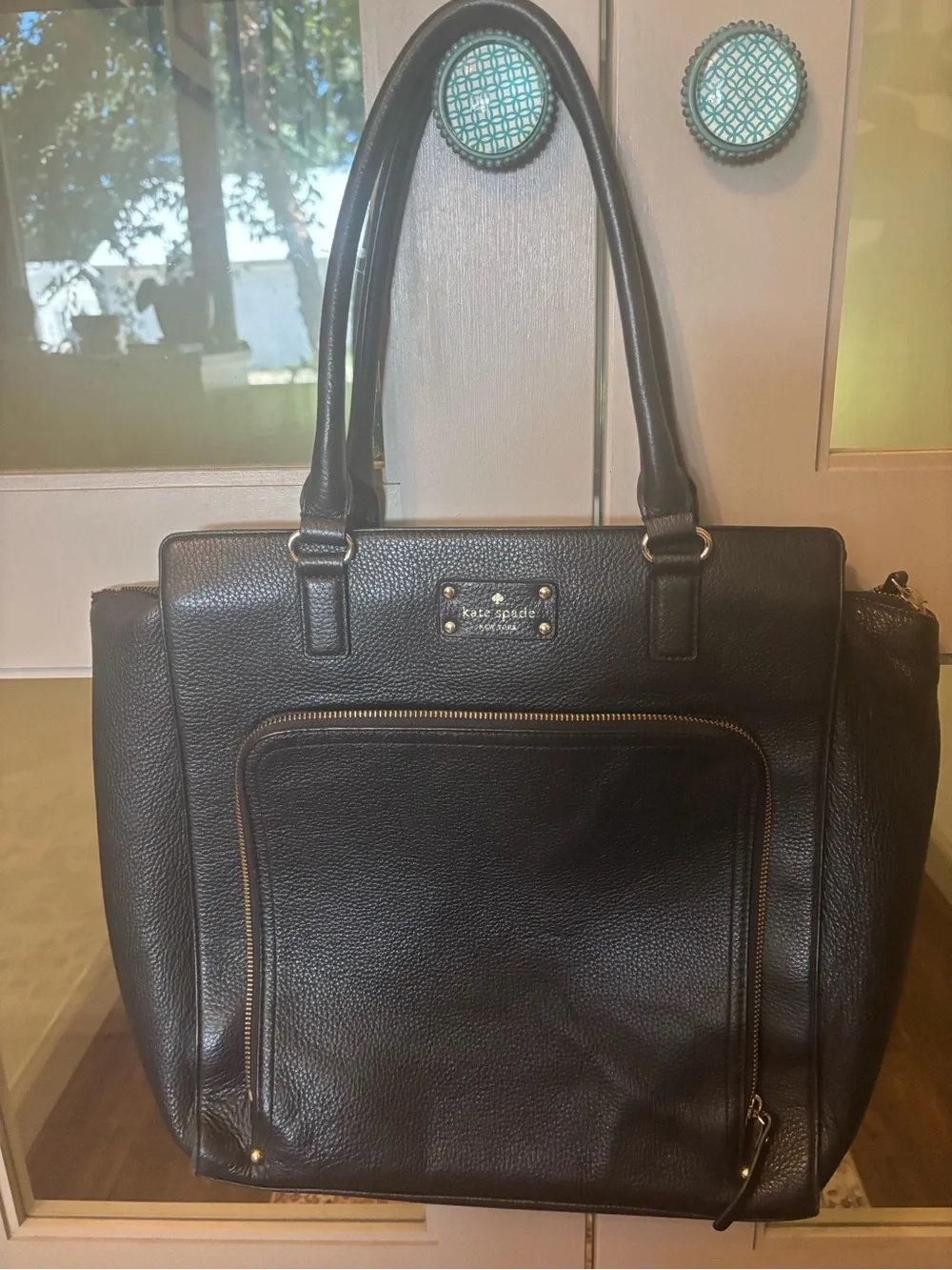 kate spade New York Baxter Street fernrose tote